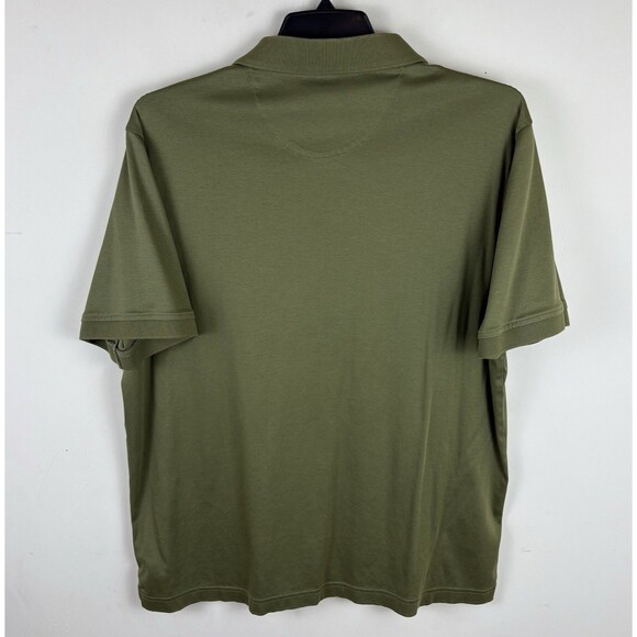Men’s Untuck It Polo Shirt / Green / Short Sleeve / Size XXL - Picture 4 of 5